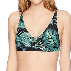 Rip Curl Swim Bikini Top| Palm Beach Lace Up | NWT